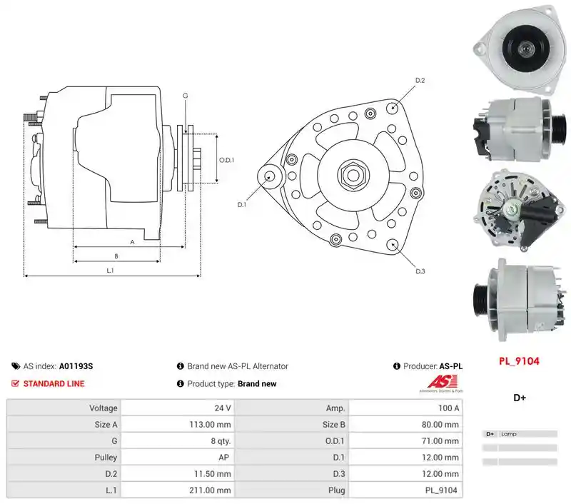AS-PL A01193S