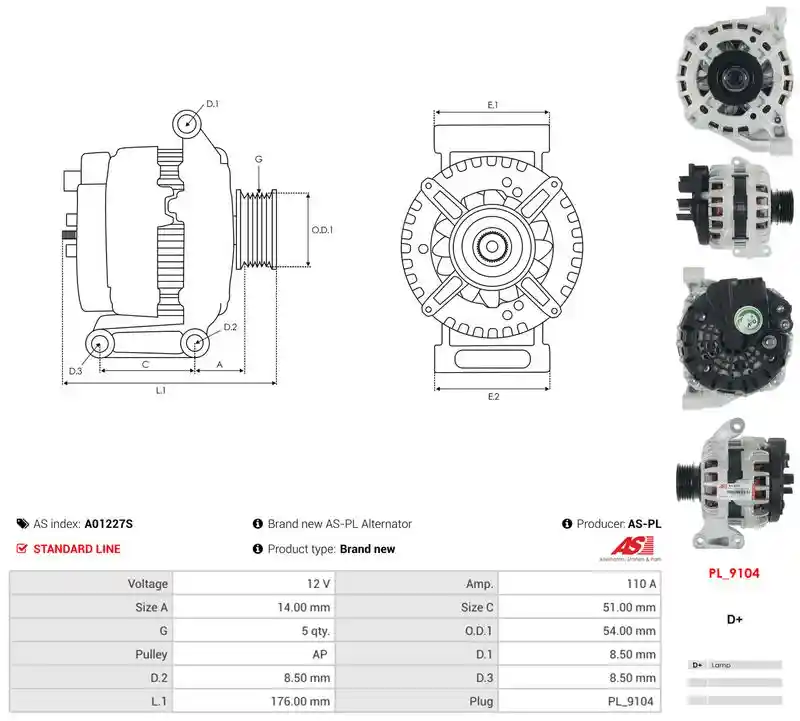 AS-PL A01227S