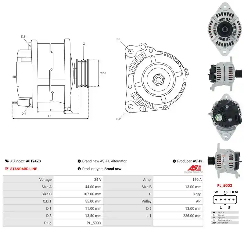 AS-PL A01242S