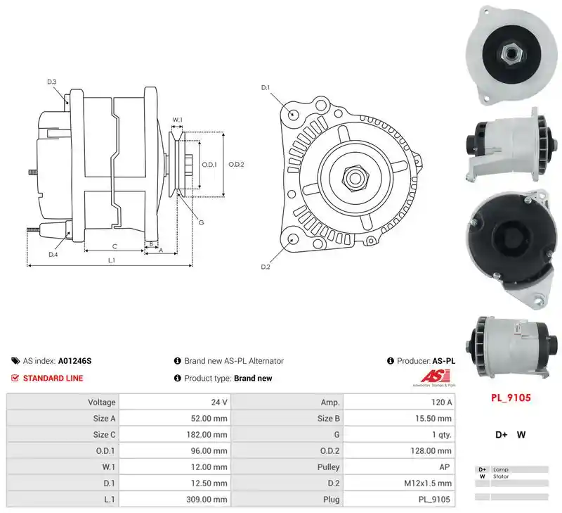 AS-PL A01246S