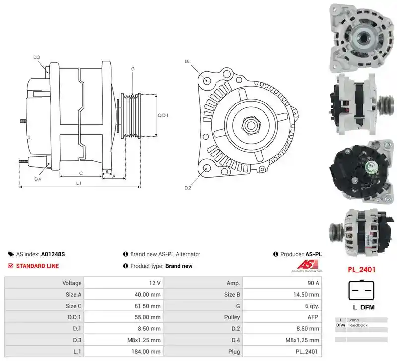 AS-PL A01248S AS-PL A01248S