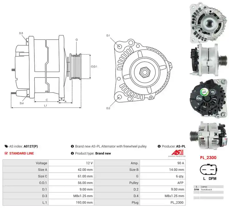 AS-PL A0127(P) AS-PL A0127(P)