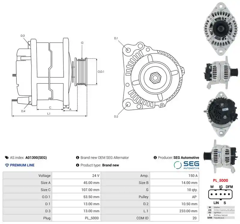 AS-PL A01300(SEG)
