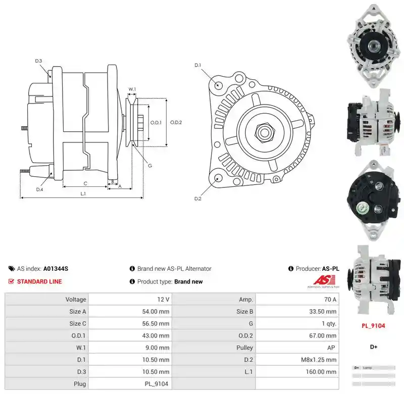 AS-PL A01344S