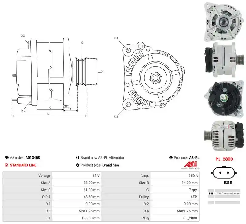 AS-PL A01346S