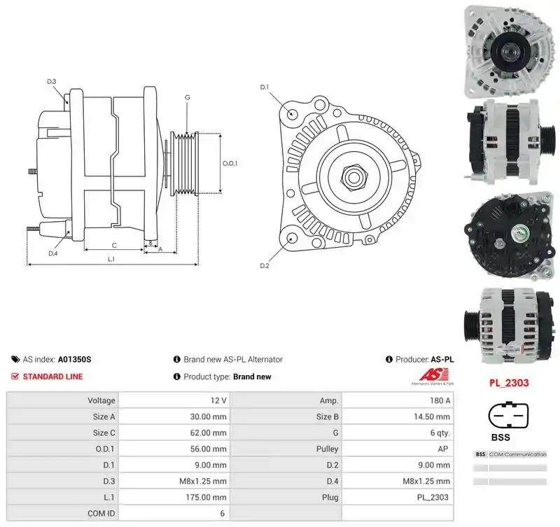 AS-PL A01350S