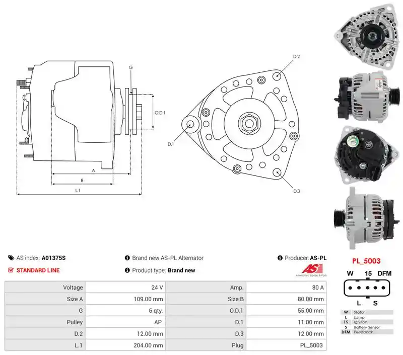 AS-PL A01375S