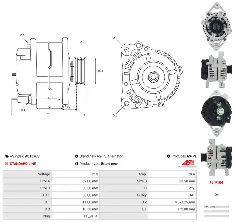 AS-PL A01376S