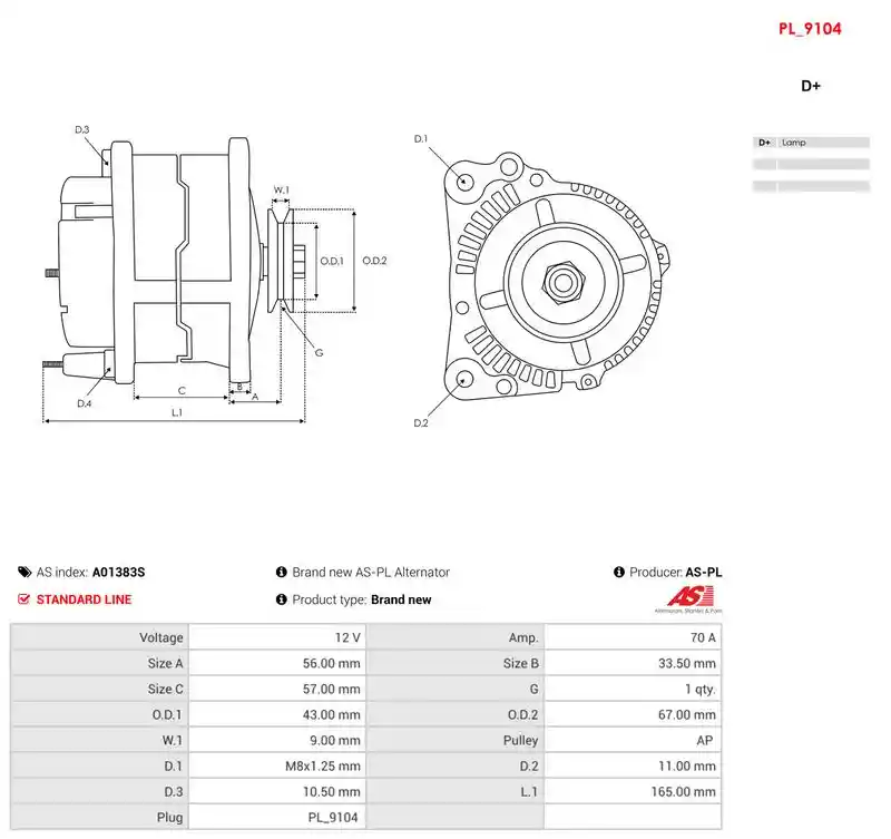 AS-PL A01383S