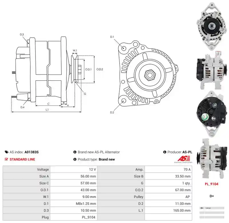 AS-PL A01383S