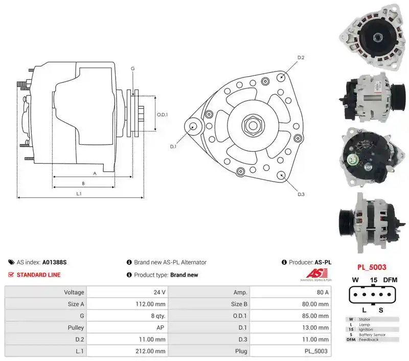 AS-PL A01388S