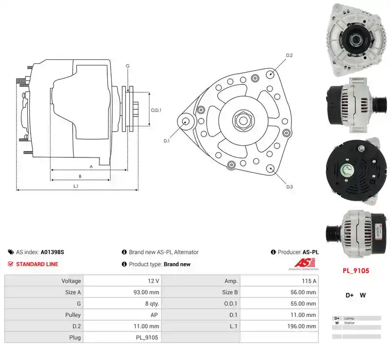 AS-PL A01398S