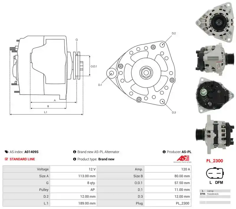 AS-PL A01409S
