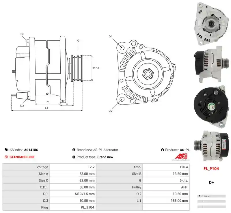 AS-PL A01418S