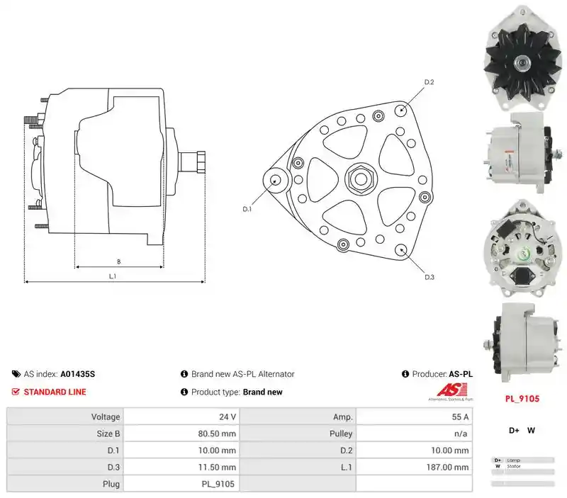 AS-PL A01435S