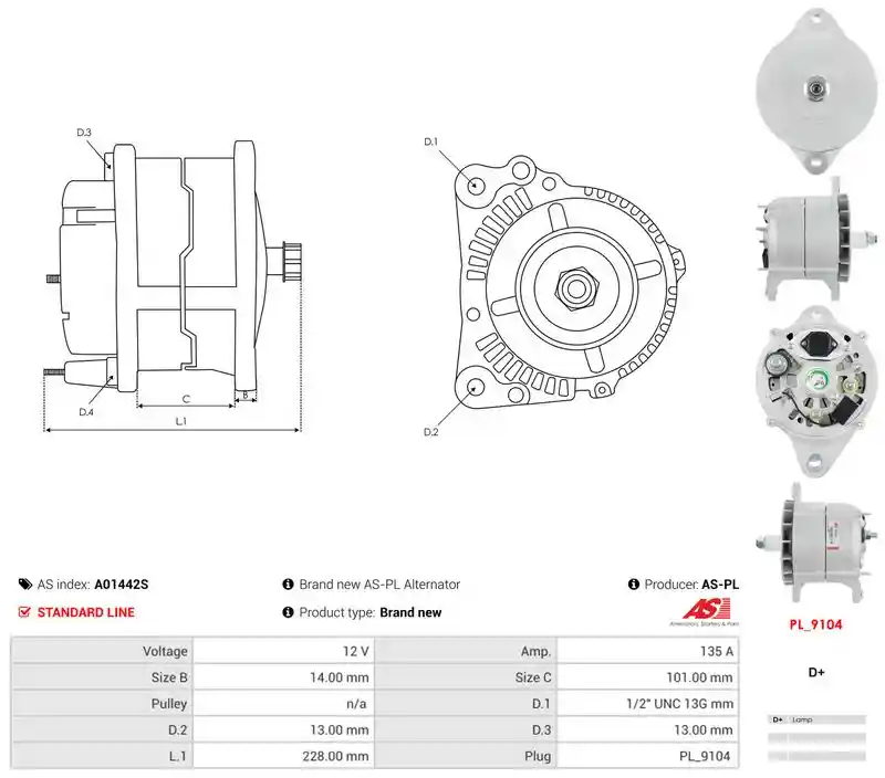 AS-PL A01442S