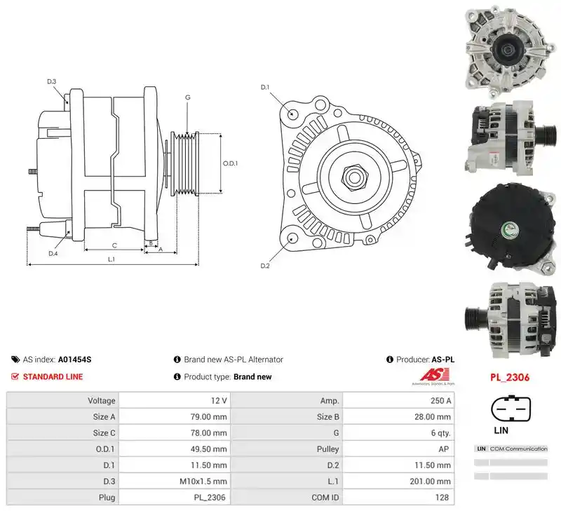 AS-PL A01454S