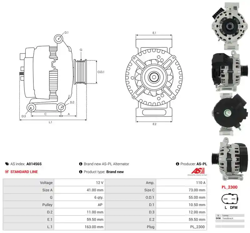 AS-PL A01456S