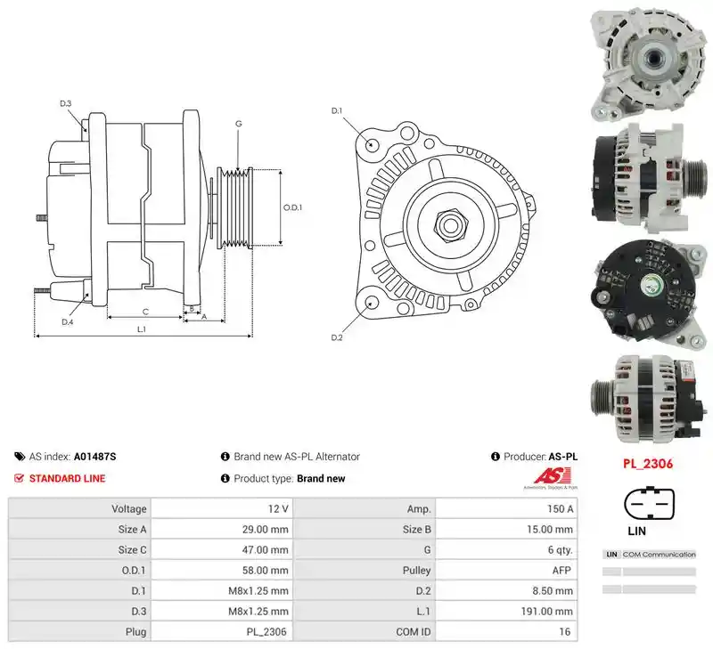 AS-PL A01487S