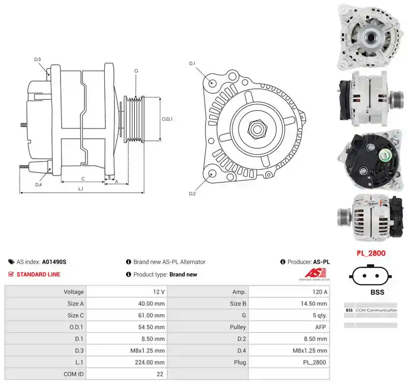 AS-PL A01490S