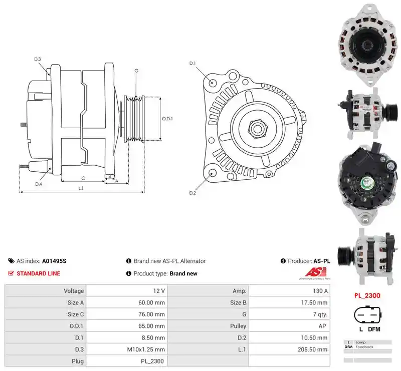 AS-PL A01495S