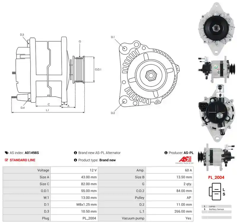 AS-PL A01498S