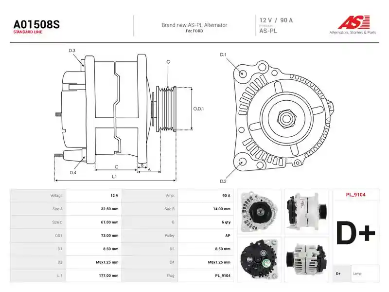 AS-PL A01508S