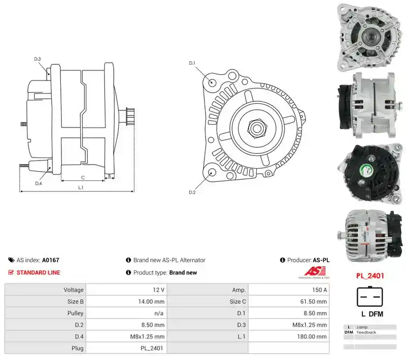 AS-PL A0167 AS-PL A0167