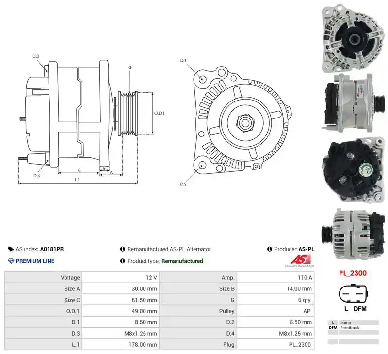 AS-PL A0181PR