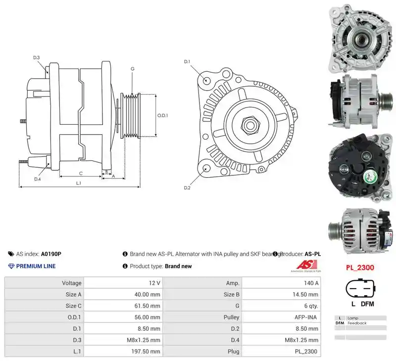 AS-PL A0190P