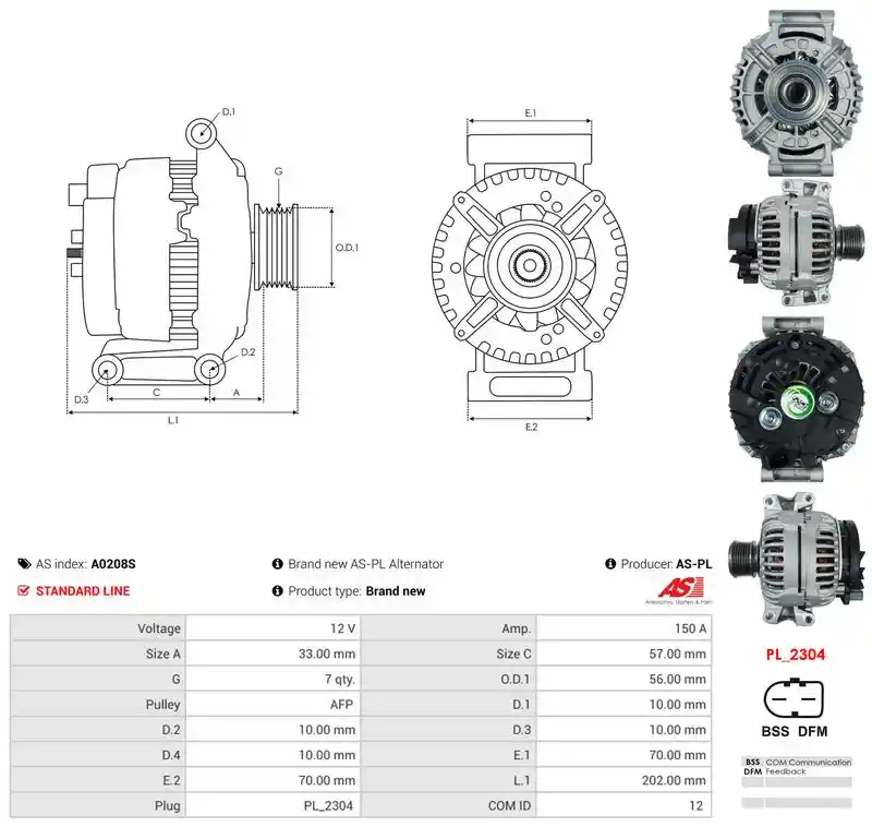 AS-PL A0208S