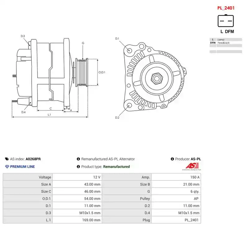 AS-PL A0268PR