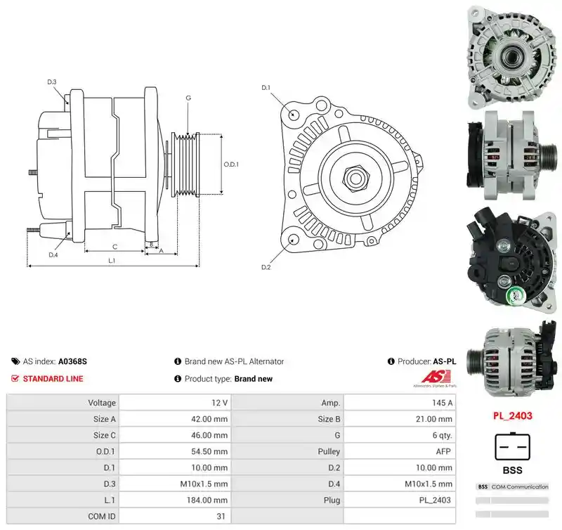 AS-PL A0368S