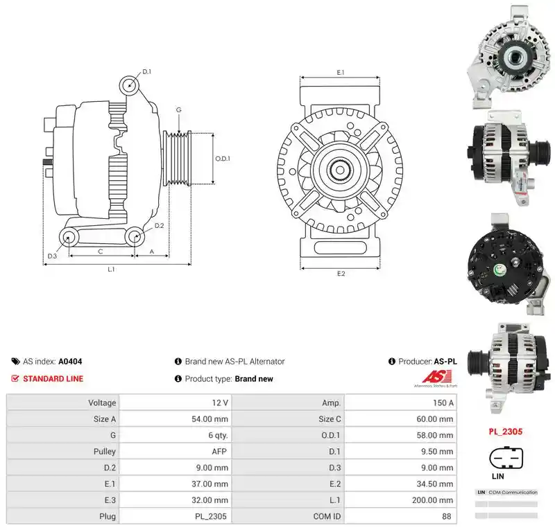 AS-PL A0404 AS-PL A0404