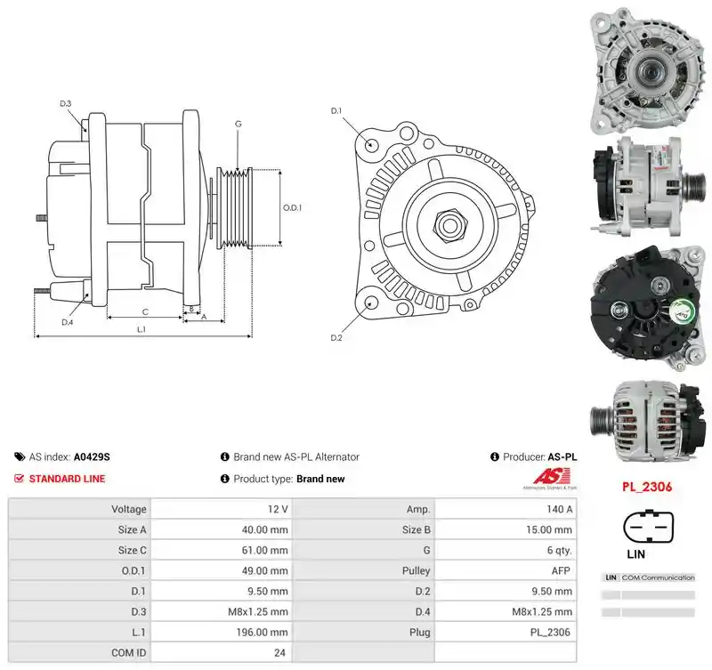 AS-PL A0429S