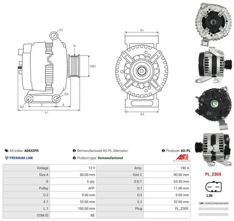 AS-PL A0432PR