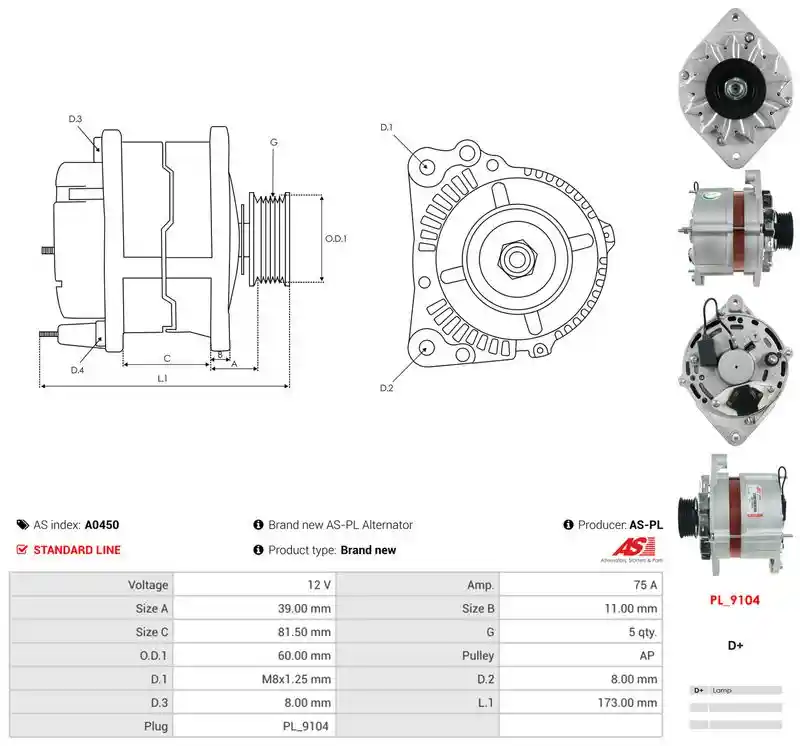 AS-PL A0450