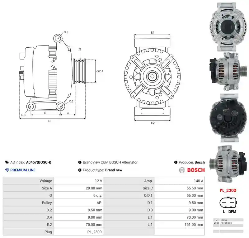 AS-PL A0457(BOSCH)