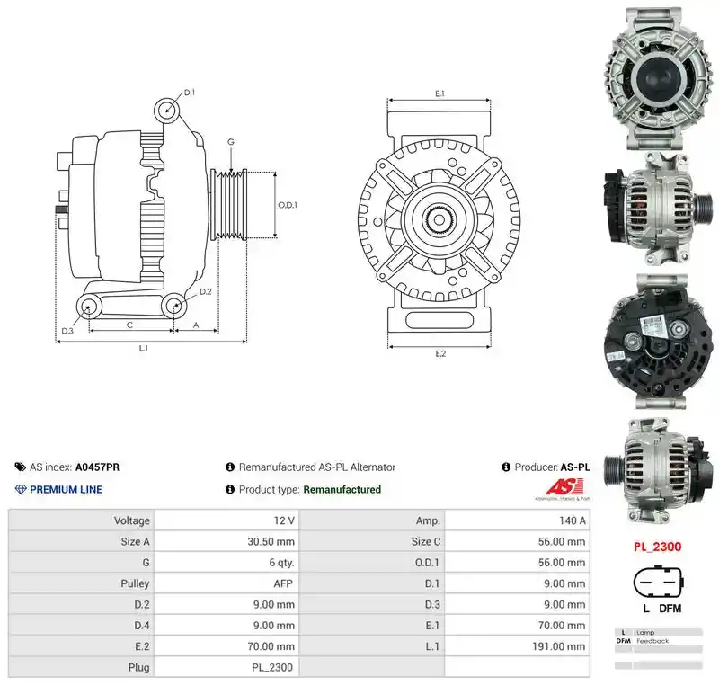 AS-PL A0457PR