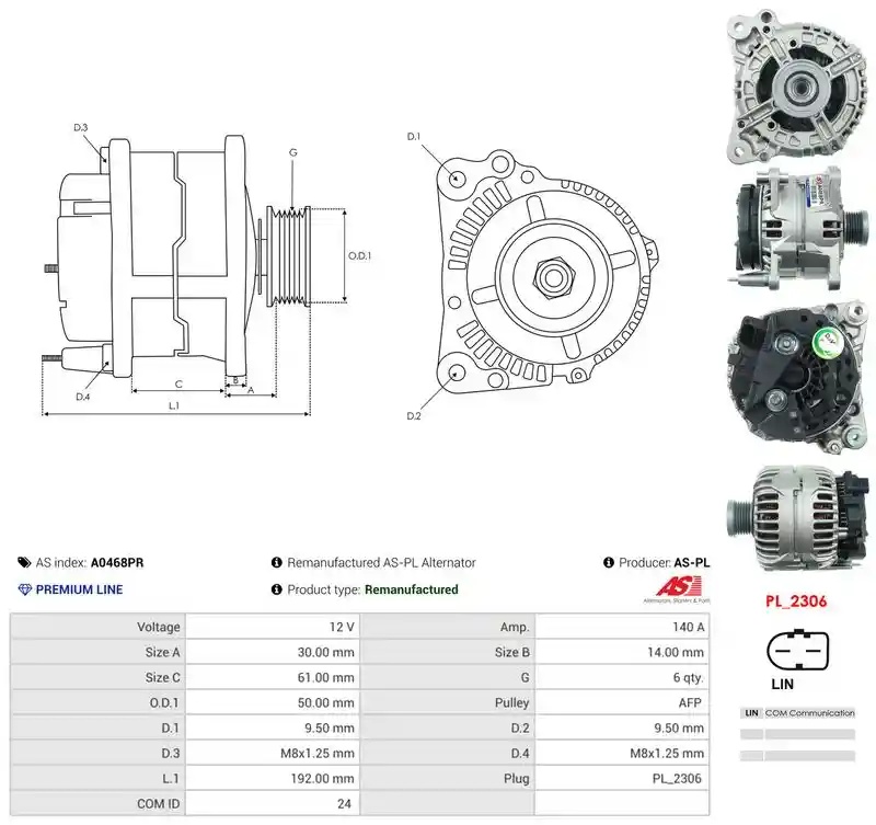 AS-PL A0468PR AS-PL A0468PR