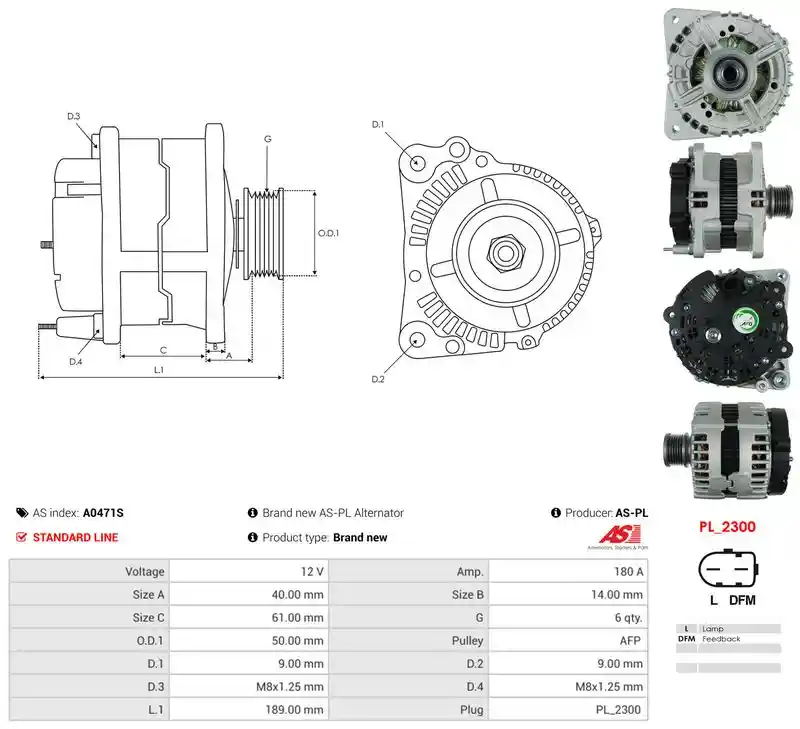 AS-PL A0471S AS-PL A0471S