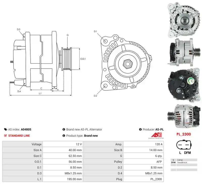 AS-PL A0480S
