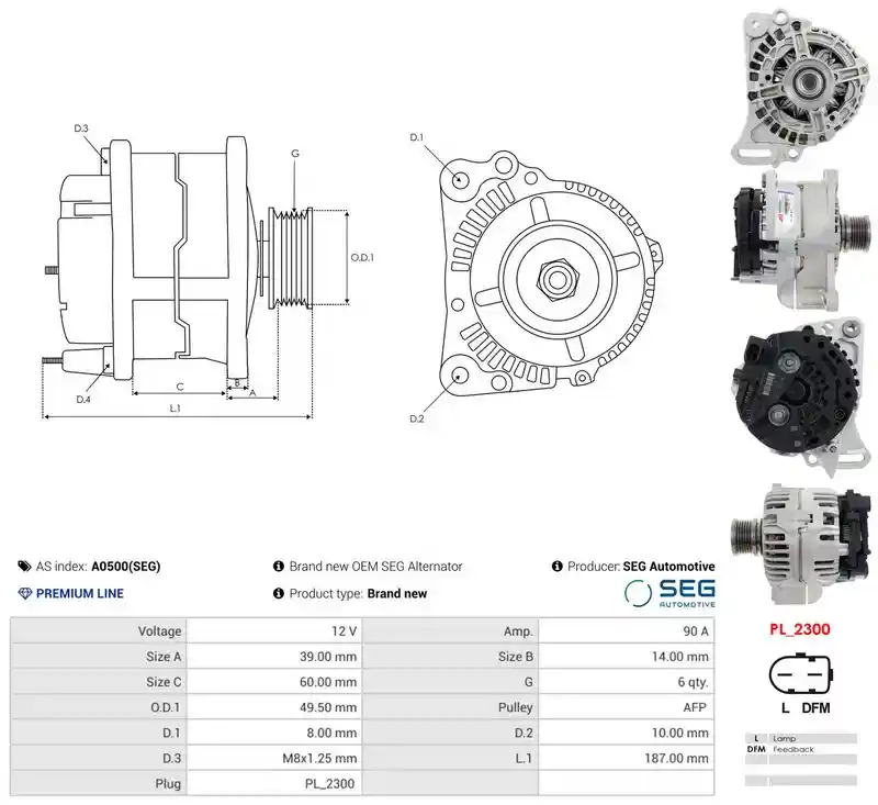 AS-PL A0500(SEG)