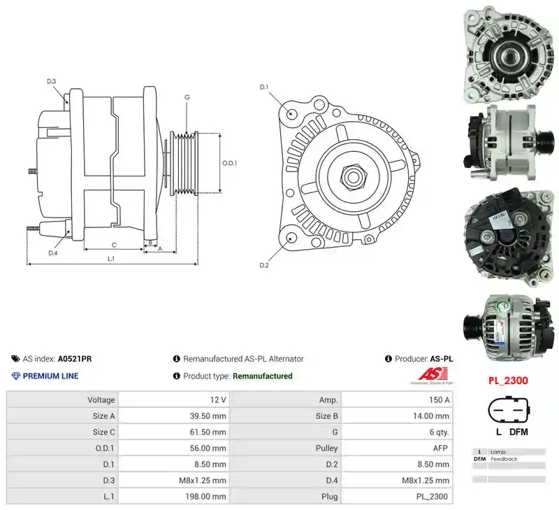 AS-PL A0521PR AS-PL A0521PR