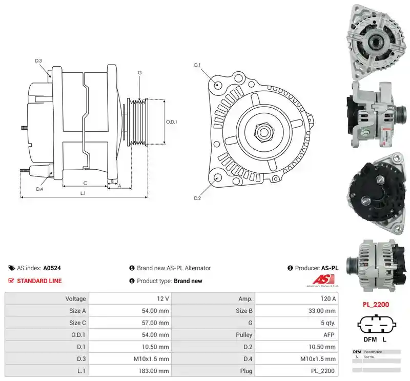 AS-PL A0524
