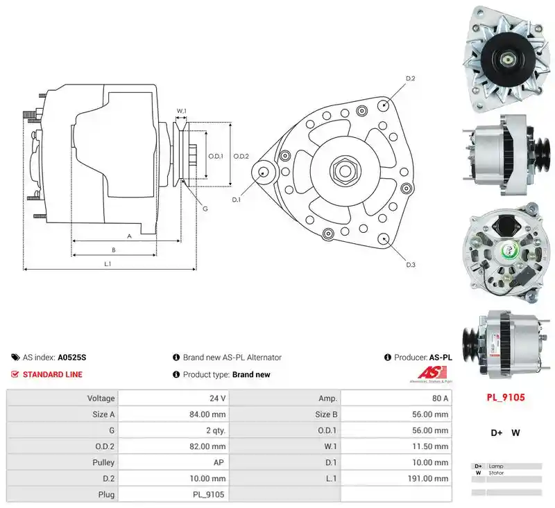 AS-PL A0525S