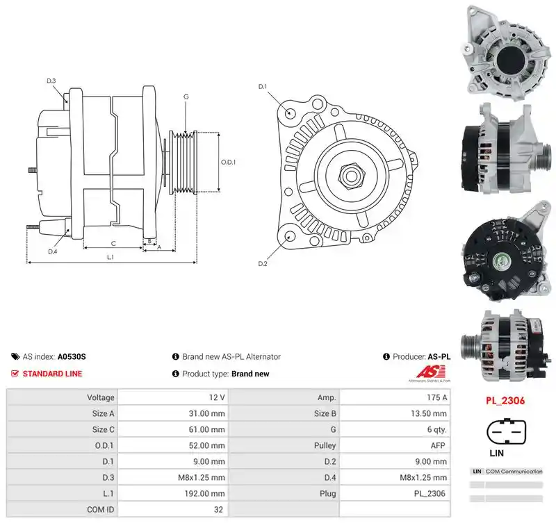 AS-PL A0530S