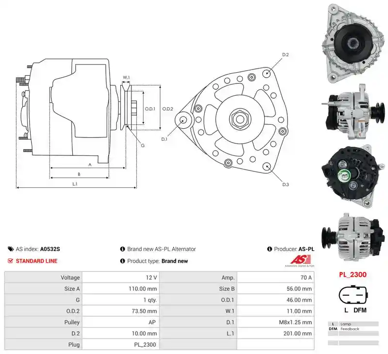 AS-PL A0532S