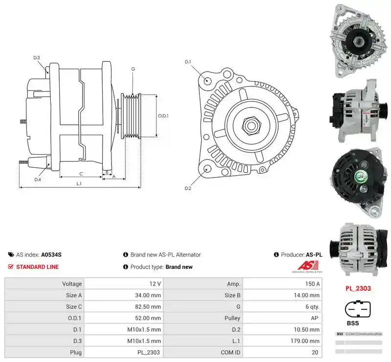 AS-PL A0534S