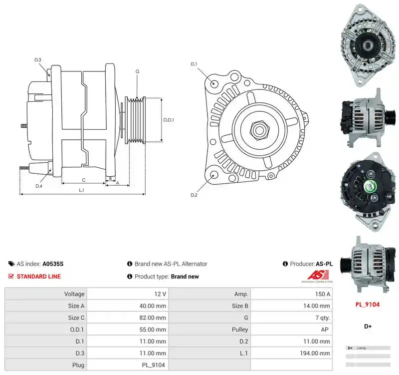 AS-PL A0535S